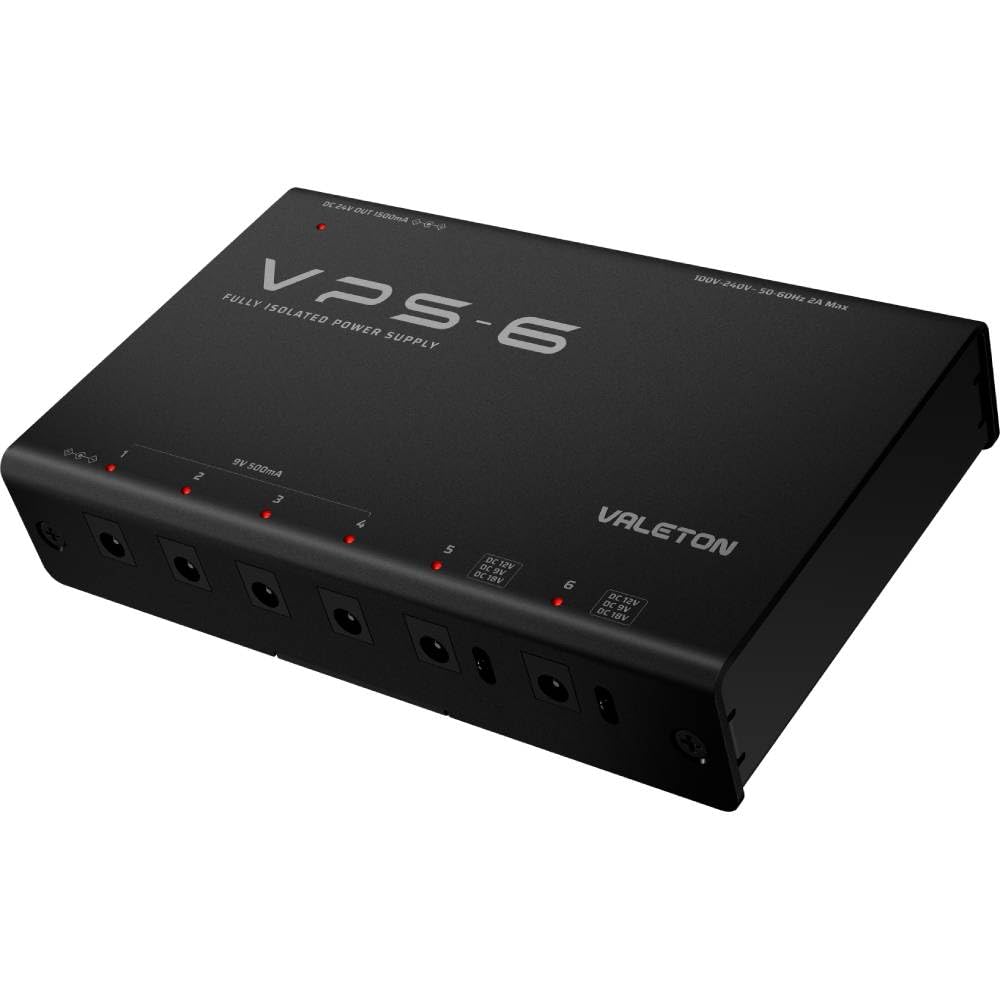 【新品同様】Valeton VPS-6 パワーサプライ Valeton VPS-6 Fully Isolated Guitar Bass Effects Power Supply